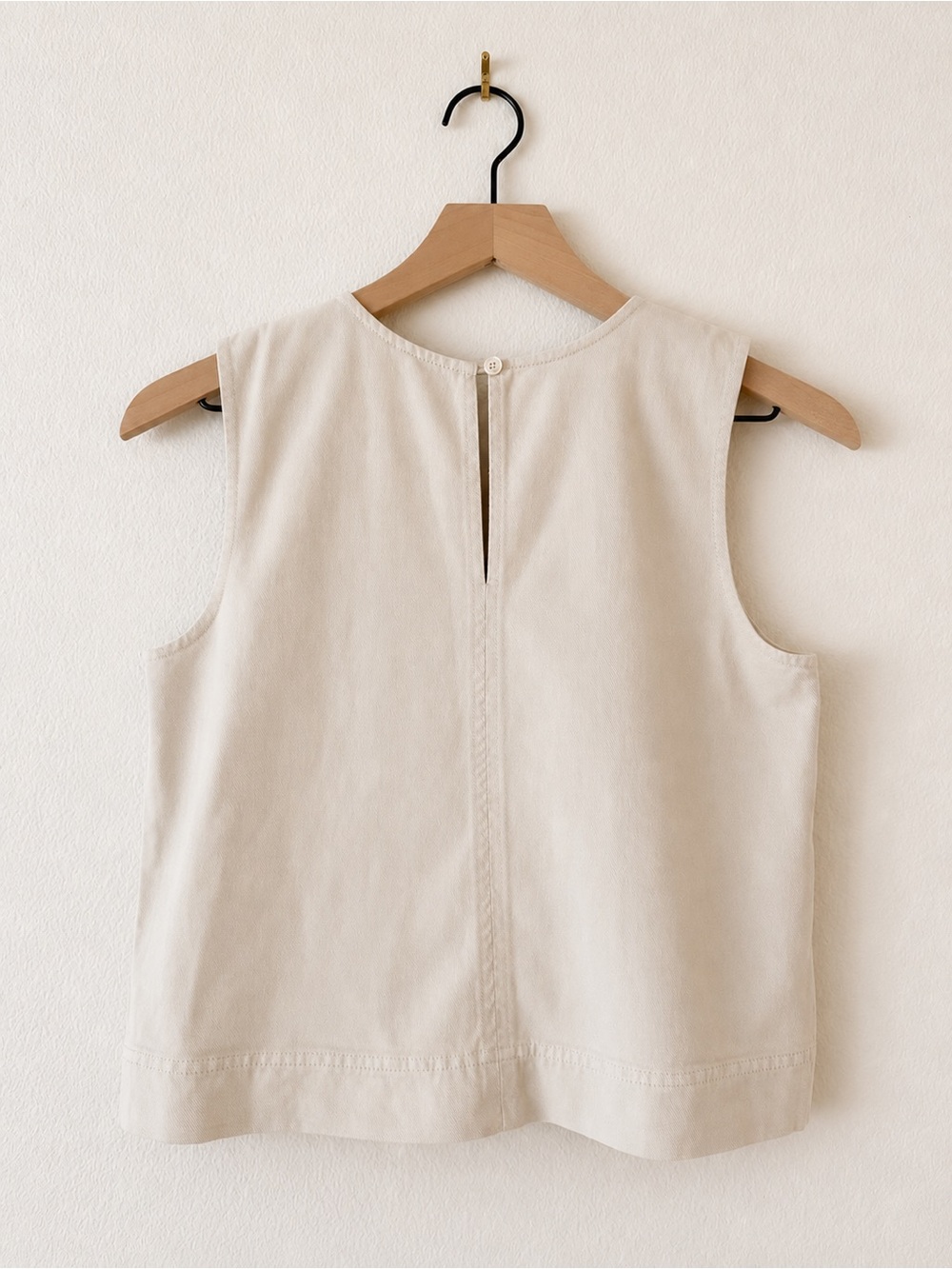 NWT Z Supply Sun Seeker Twill Cropped Tank XS - Picture 3 of 4